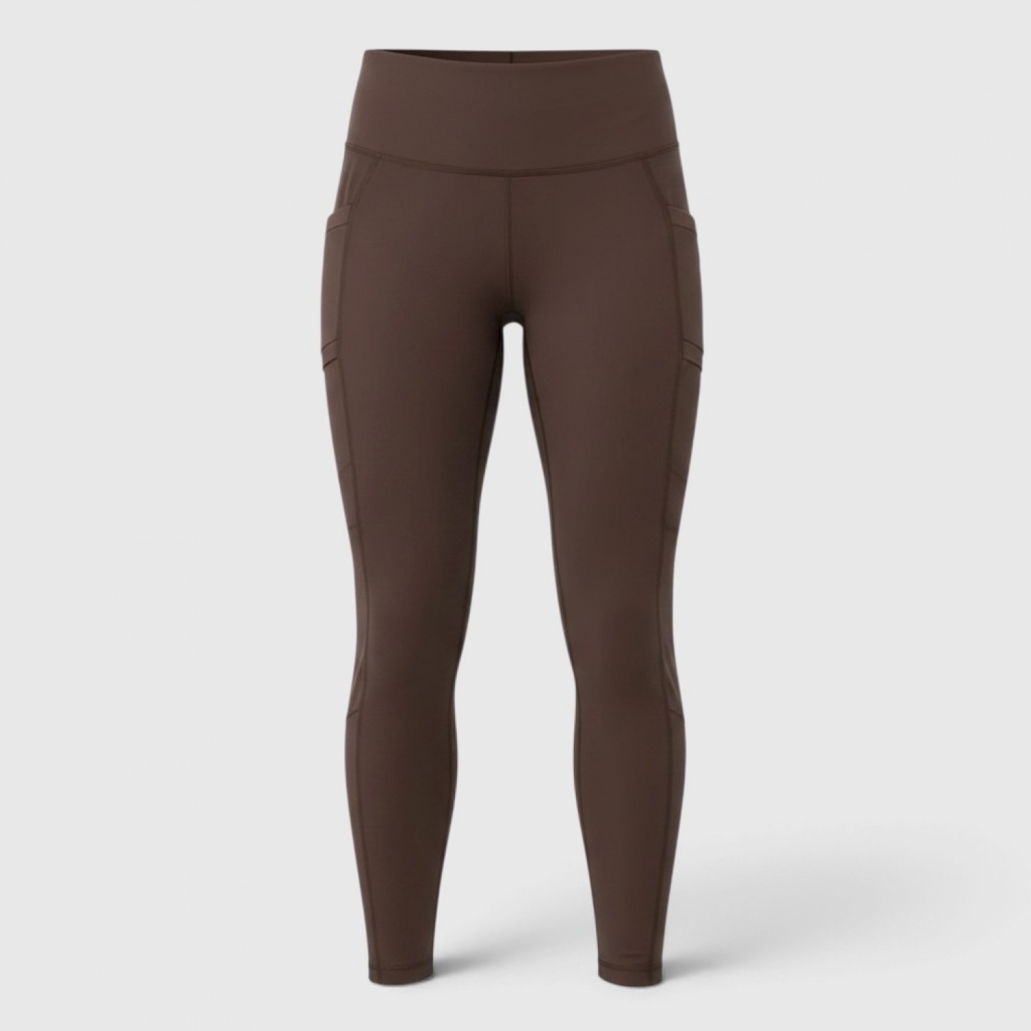 Καφέ High-Waist Cargo Leggings – Utility Style / Pre-Owned